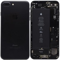back housing complete with battery for iphone 7 Plus 7+ ( used , Jet black, original pull)